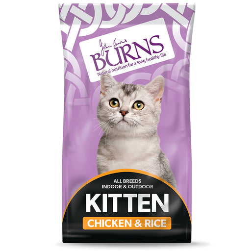 Burns Kitten Chicken & Rice