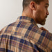 Ariat Rebar Flannel DuraStretch Work Shirt Brown Check