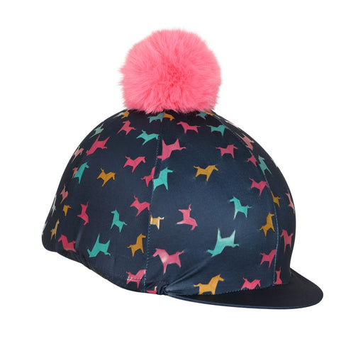 Tikaboo Hat Cover Pink Horse One Size