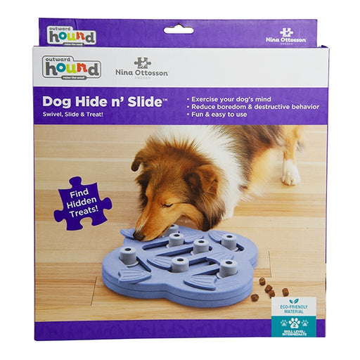 Dog Hide N Slide Puzzle Purple