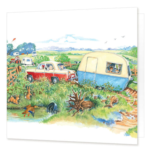 Cardtoons Happy Campers Card