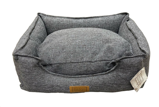 Oxford Square Dog Bed Slate Grey