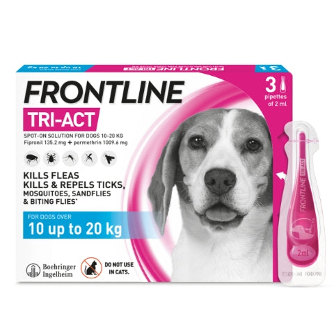 Frontline Tri-Act Dog 10-20kg 3pip PML
