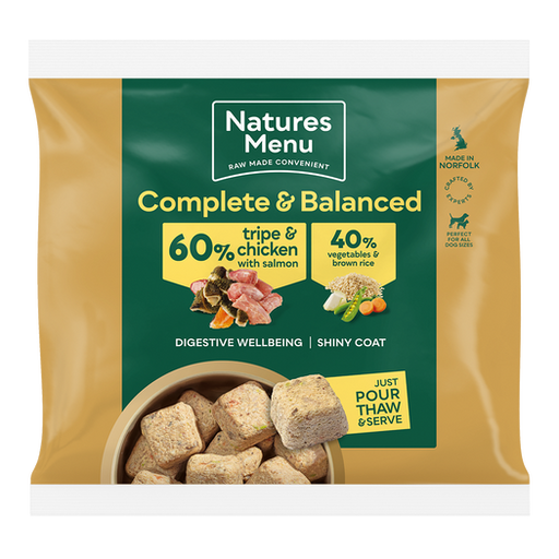 Natures Menu Complete & Balanced 60/40 60% Tripe And Chicken 1kg