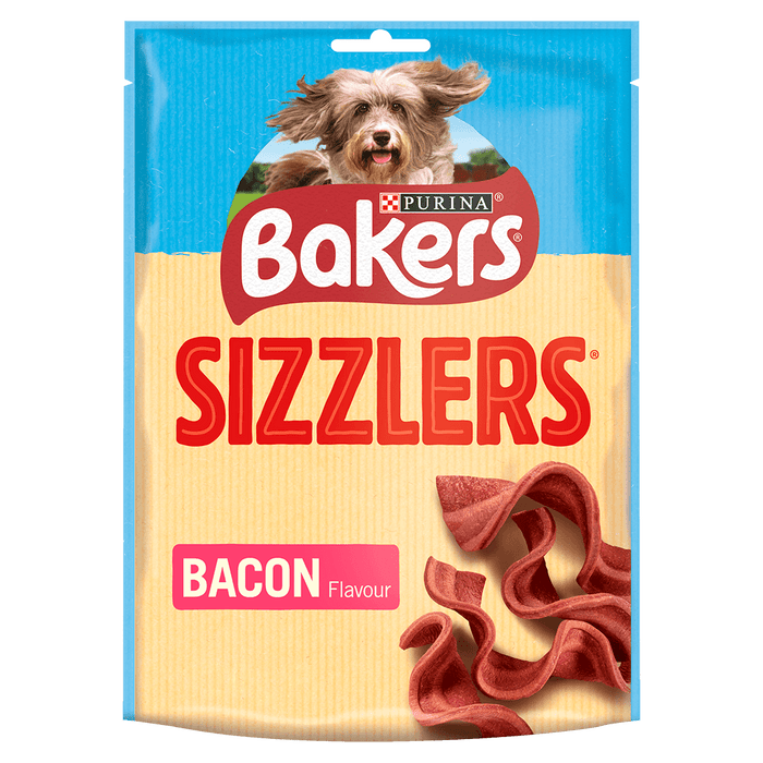 Bakers Sizzlers Bacon Flavour Dog Treats