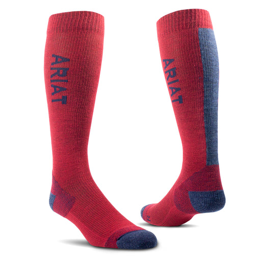 Ariattek Thaw Red/Navy Merino Socks