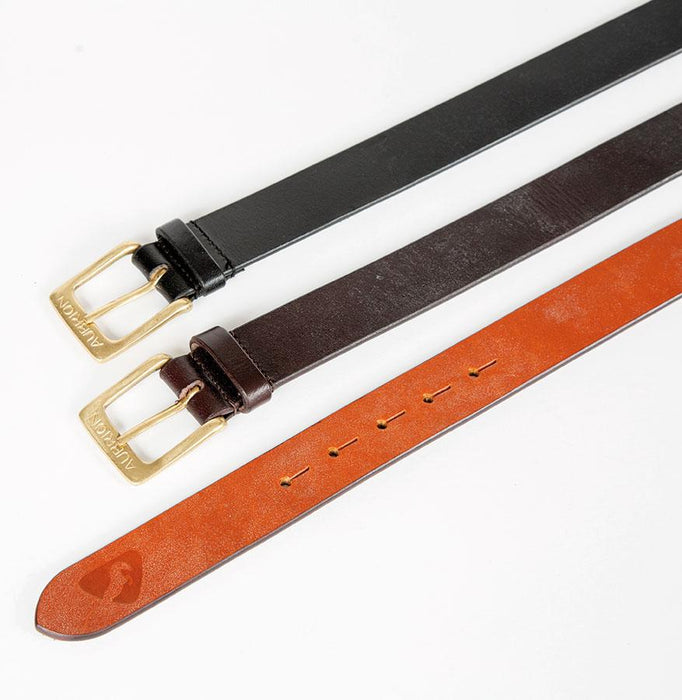 Aubrion Leather Belt Brown