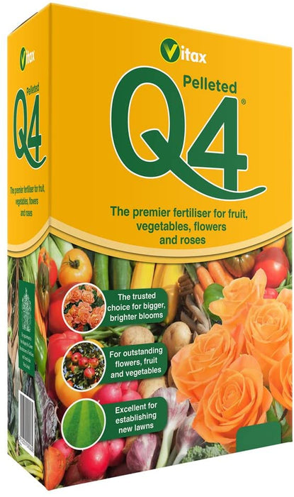 Vitax Q4 Fertiliser 2.5kg Pelleted