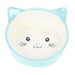 Happy Pet Polka Cat Bowl Blue