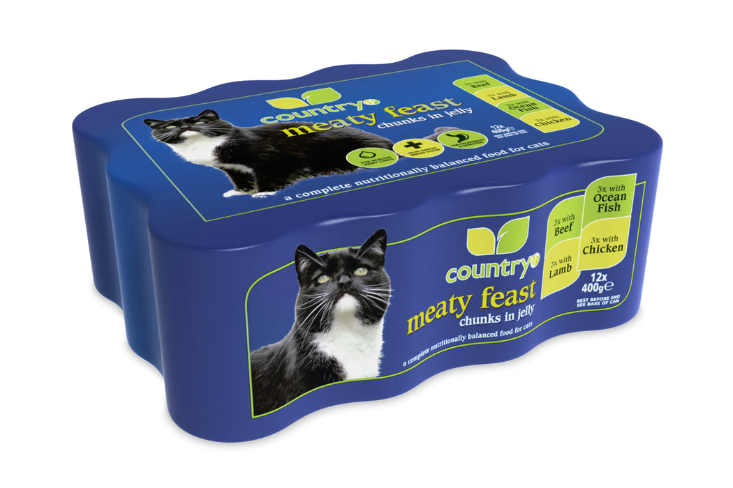 Country UF Tinned Cat Food 12x400g