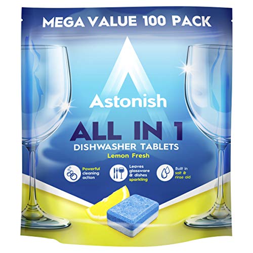 Astonish All In One Dishwasher Tablets 100