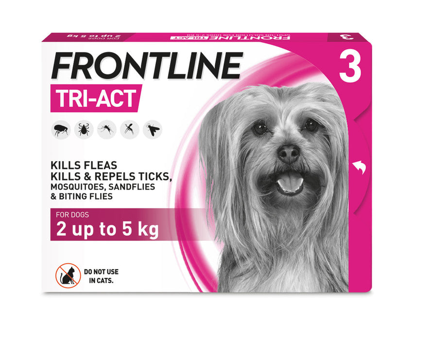 Frontline Tri-Act Dog 2-5kg 3Pip PML