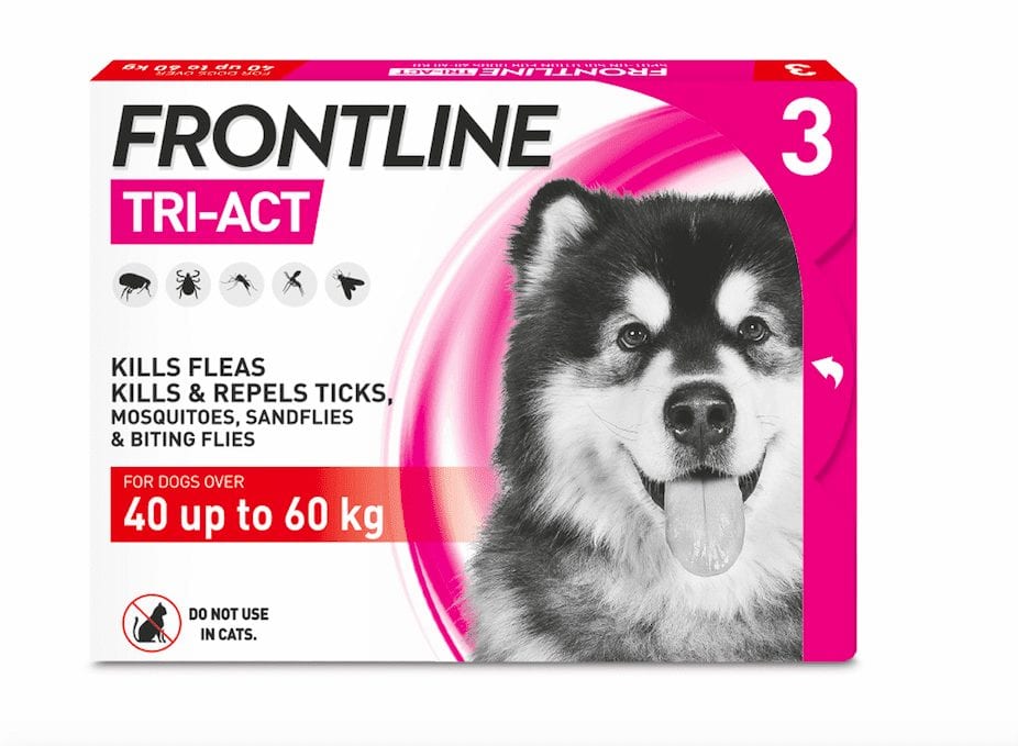 Frontline Tri-Act Dog 40-60kg 3pip PML