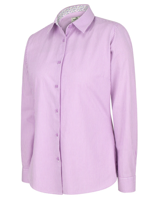 Hoggs Bonnie II Ladies Cotton Shirt Lavender
