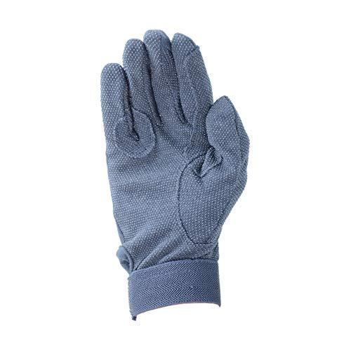 Cotton Pimple Palm Gloves Navy