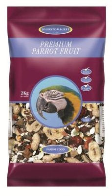 J&J Premium Parrot Fruit Mix 2kg