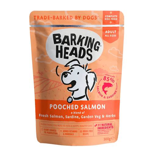 Barking Heads Pooched Salmon 300g Pouch
