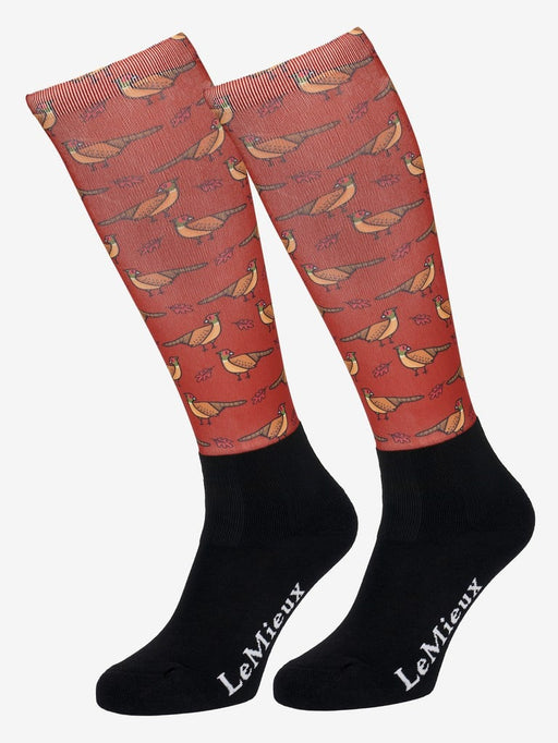 LeMieux Footsie Socks Pheasants