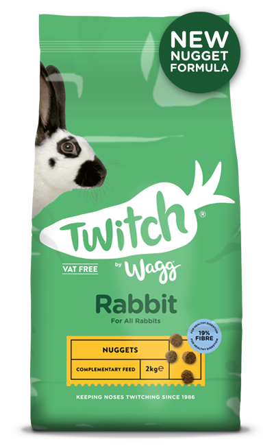 Wagg Twitch Rabbit 10kg Nuggets