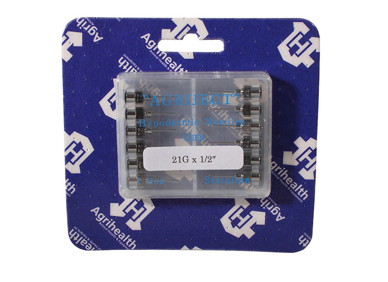 Luer Needles 21G X 1/2"
