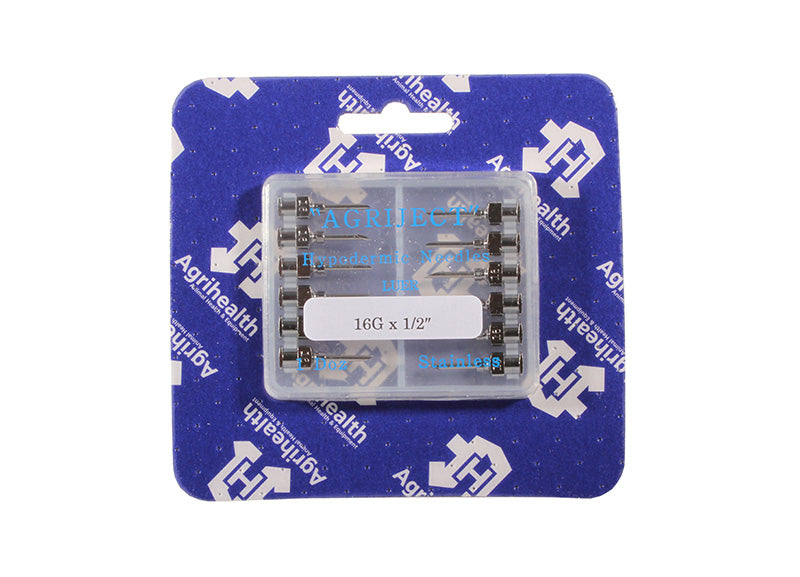 Luer Needles 16G X 1/2"