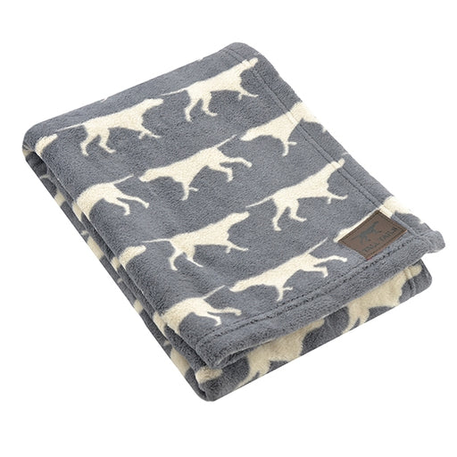 Charcoal Pet Fleece Blanket Medium