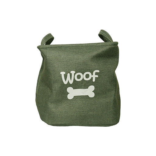 Forest Canvas Pet Toy Basket