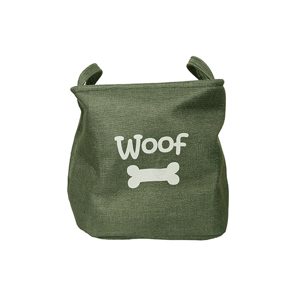 Forest Canvas Pet Toy Basket