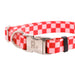 Checkerboard Pink & Red Collar