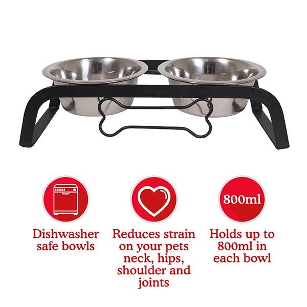 Iron Double Diner Bone 2x800ml