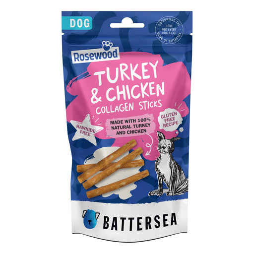 Battersea Turkey & Chick Collagen Sticks