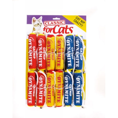 Classic Catnip Dynamite Cat Toy 150mm