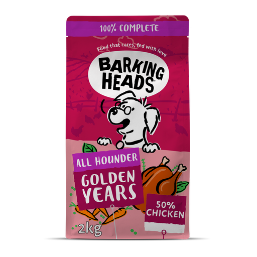 Barking Heads Golden Years Chicken 2kg