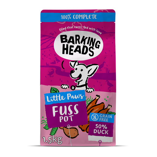 Barking Heads Little Paws Fuss Pot 1.5kg