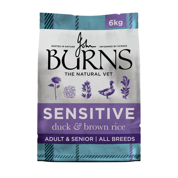 Burns Sensitive Duck & Brown Rice Dry Dog Food