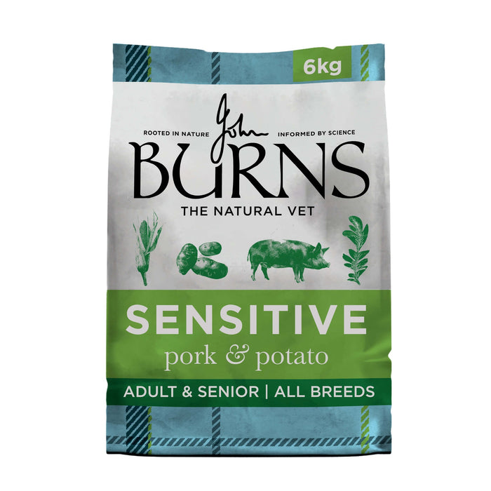 Burns Sensitive Pork & Potato Dry Dog Food