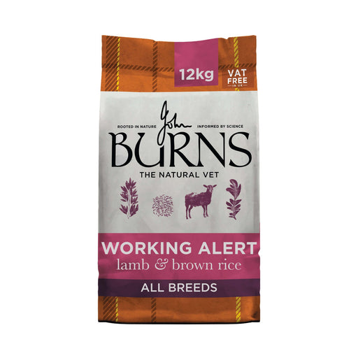 Burns Alert Assistance Lamb & Brown Rice Dry Dog Food