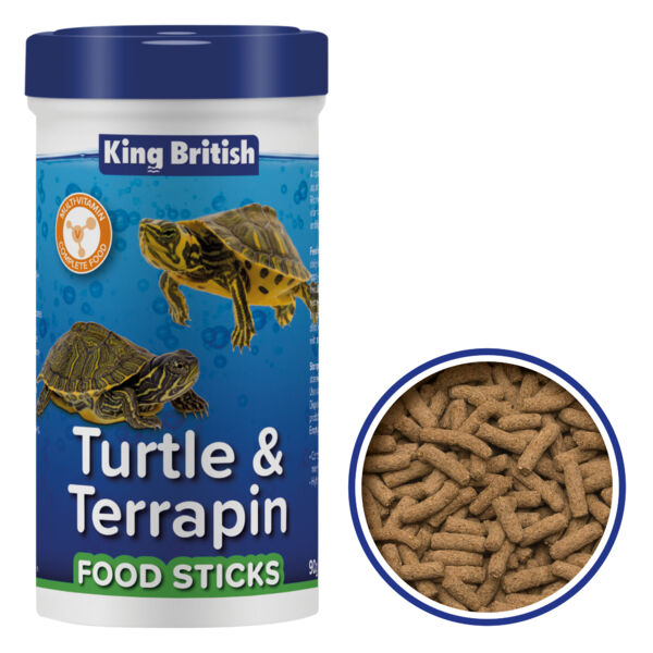 King British Turtle And Terrapin Sticks 90g