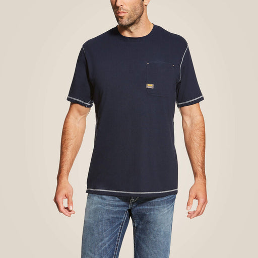 Ariat Rebar Workman T-Shirt Navy