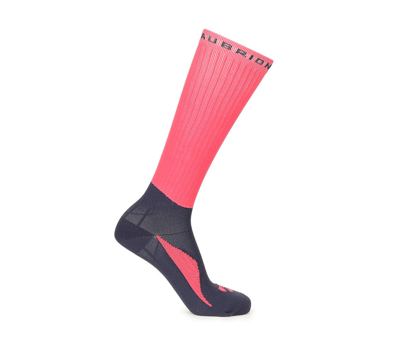 Aubrion Tempo Tech Socks Coral One Size