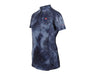 Aubrion Revive Young Rider Short Sleeve Base Layer Navy Tye Dye