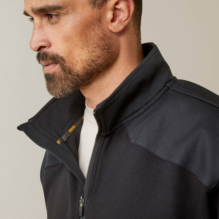 Ariat Men's Rebar 1/4 Zip Sweatshirt Black
