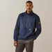 Ariat Rebar Workman Duracanvas 1/4 Zip Sweatshirt Navy