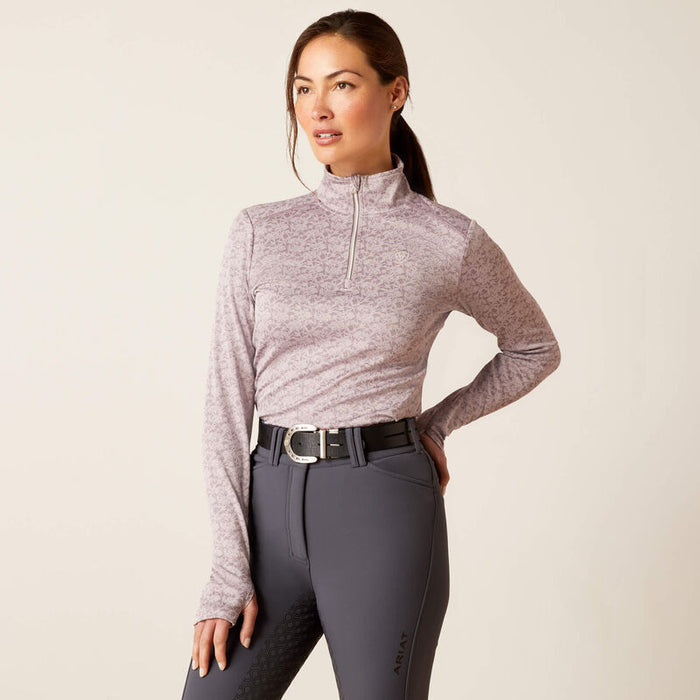 Ariat Prophecy Quarter Zip Baselayer Quail