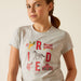 Ariat Youth Iconic Ride Tee Heather Grey