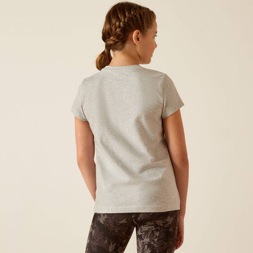 Ariat Youth Iconic Ride Tee Heather Grey