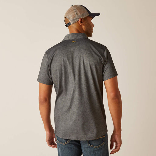 Ariat Rebar Foreman Polo Charcoal Heather