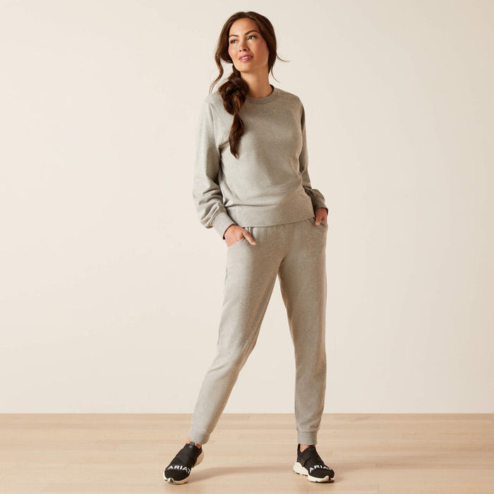 Ariat Memento Womens Sweatshirt Heather Grey