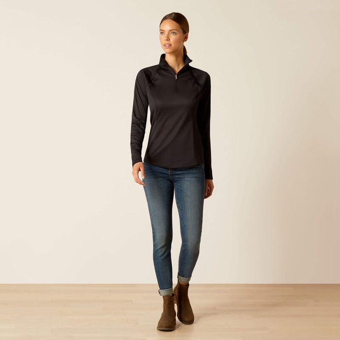 Ariat Sunstopper 3.0 Quarter Zip Black