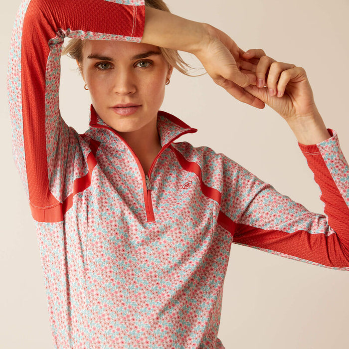 Ariat Sunstopper 3.0 Quarter Zip Petal